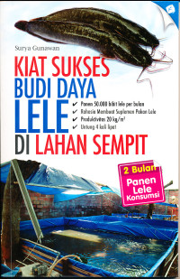 Image of Kiat Sukses Budi Daya Lele di Lahan Sempit