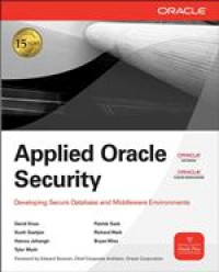 Image of Applied Oracle security: developing secure database and middleware environments