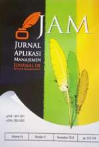 Image of Jam : Jurnal Aplikasi Manajemen