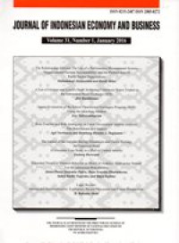 Image of Journal Of Indonesian Economy And Business