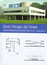 Image of Denah, Potongan, dan Tampak Bangunan-Bangunan Penting Abad Kedua Puluh