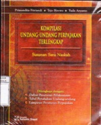 Image of Kompilasi Undang - Undang Perpajakan Terlengkap : Susunan Satu Naskah