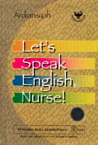 Image of Let's speak English, Nurse!