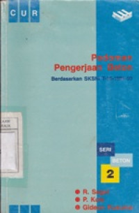 Image of Pedoman Pengerjaan Beton