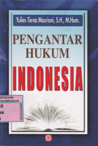 Image of Pengantar Hukum Indonesia