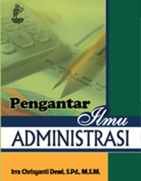 Image of Pengantar Ilmu Administrasi