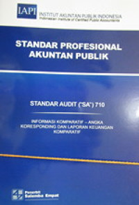 Image of SPAP : Standar Audit (