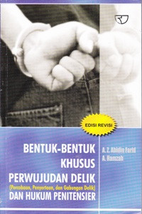 Image of Bentuk Bentuk Khusus Perwujudan Delik dan Hukum Penitensier