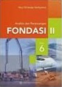 Image of Analisis dan Perancangan Fondasi II Edisi 6