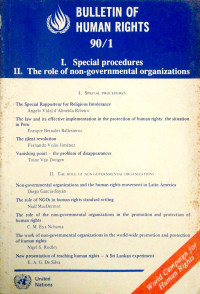 Image of Bulletin of Human Rights