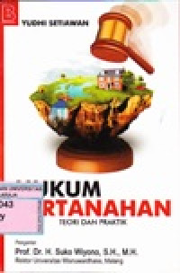 Image of Hukum Pertanahan Teori Dan Praktik