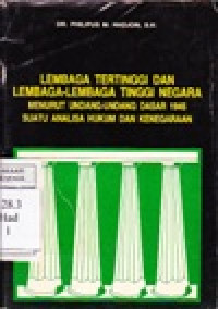 Image of Lembaga Tertinggi dan Lembaga - Lembaga Tinggi Negara Menurut UUD 1945 :...