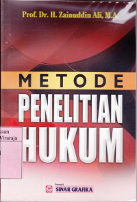 Image of Metode Penelitian Hukum