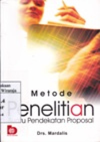 Image of Metode Penelitian Suatu Pendekatan Proposal