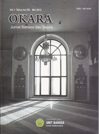 Image of Okara: jurnal Bahasa dan Sastra