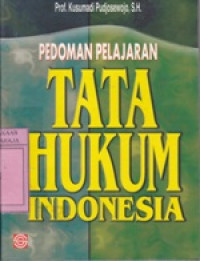 Image of Pedoman Pelajaran Tata Hukum di Indonesia