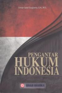 Image of Pengantar Hukum Indonesia