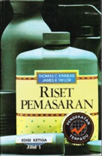 Image of Riset Pemasaran. Jilid 1