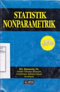 Image of Statistik Nonparametrik