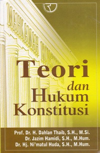 Image of Teori dan Hukum Konstitusi