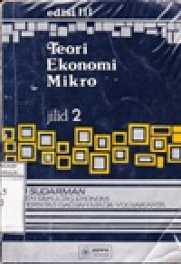 Image of Teori Ekonomi Mikro Jil.II
